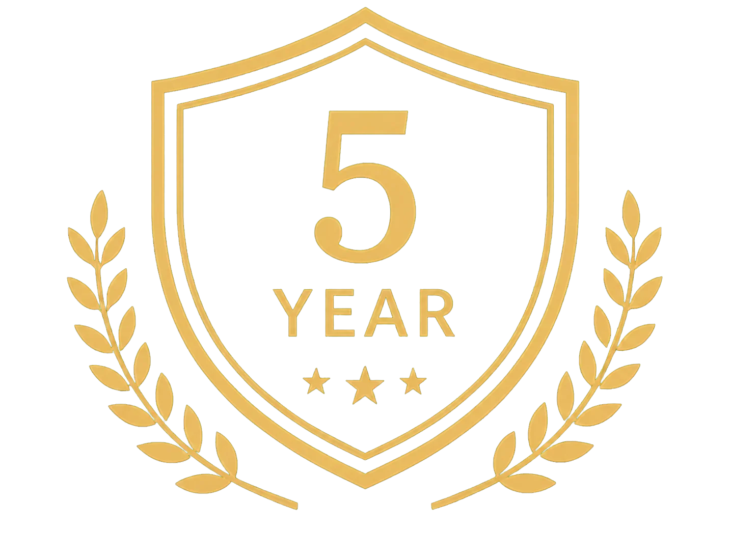 5 Year Guarantee