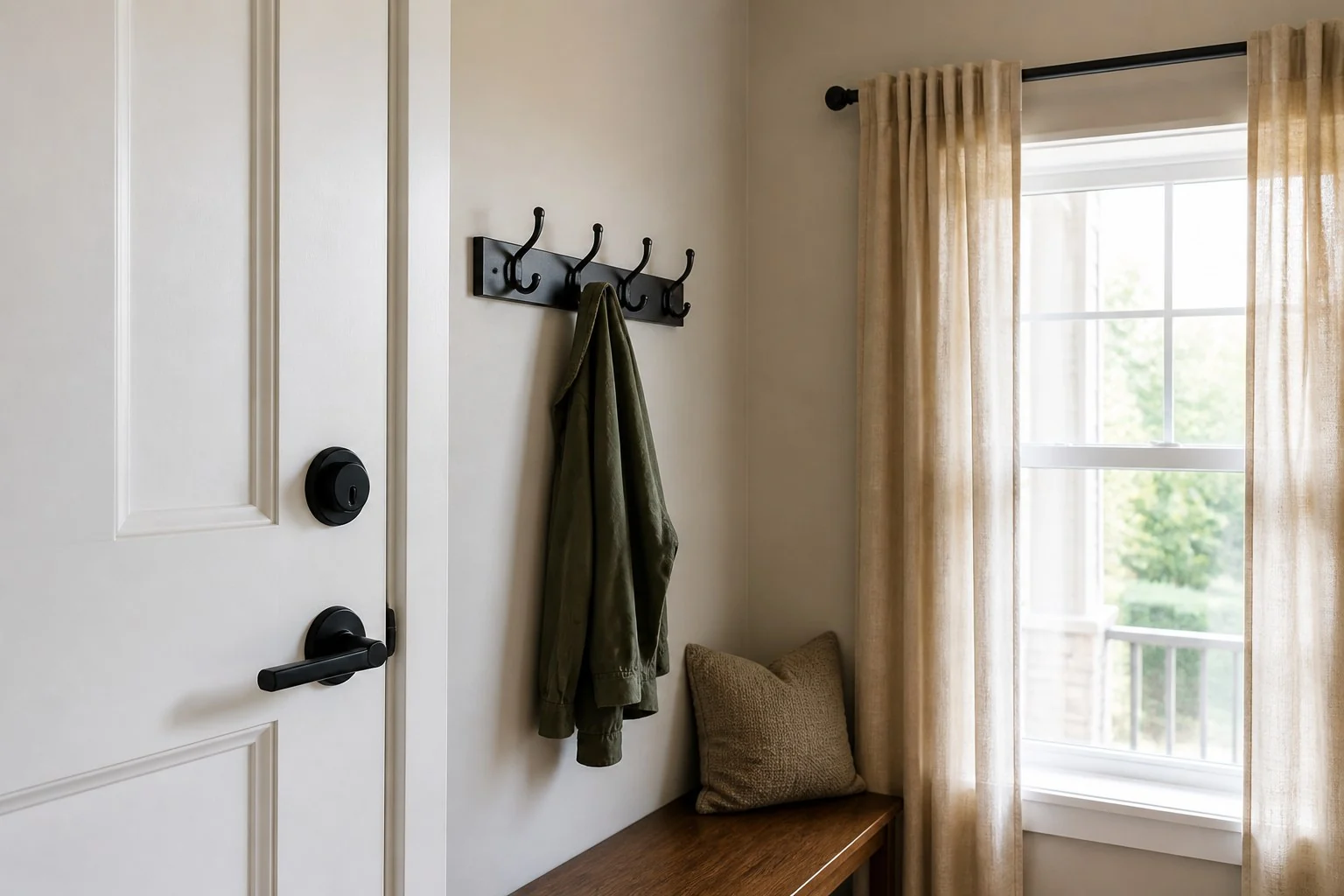 Installed home hardware and accessories